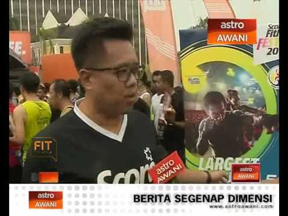 Fit Malaysia jelajah Perak setakat jam 9:00 pagi