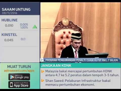 Program pengurangan penalti cukai kutip RM1.7 bilion