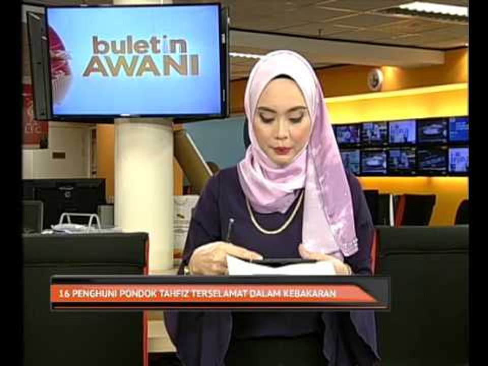 16 penghuni pondok Tahfiz terselamat dalam keba...