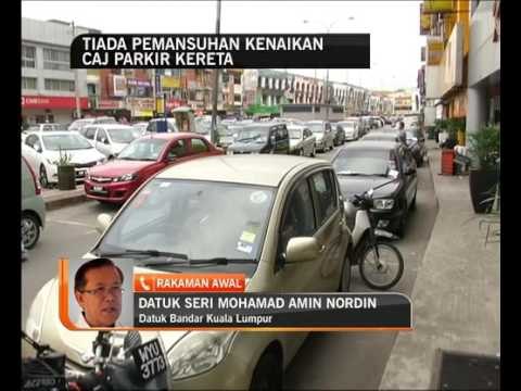 Tiada pemansuhan kenaikan caj parkir kereta