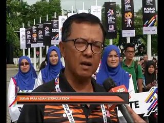 Sukan Para Asian bermula esok