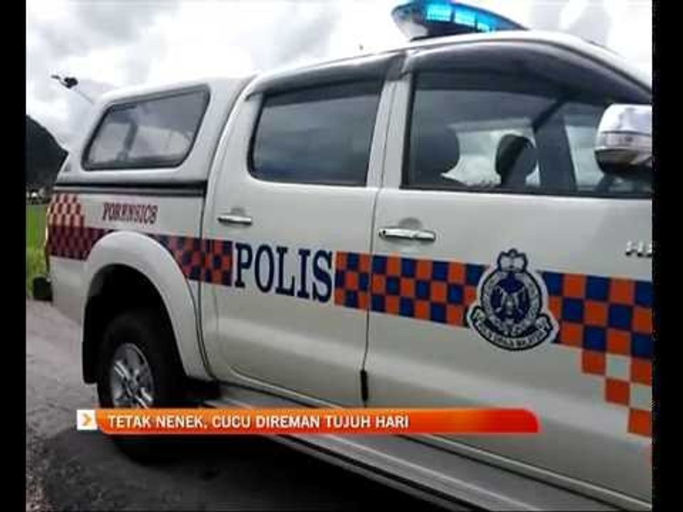 Tetak nenek, cucu direman tujuh hari