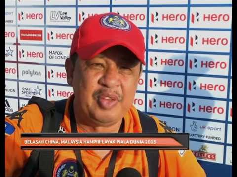 Belasah China, Malaysia hampir layak Piala Dunia 2018