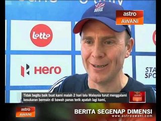 Cuaca bimbangkan jurulatih hoki Great Britain