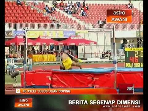 Sukan Universiti Dunia: 45 atlet lulus ujian doping