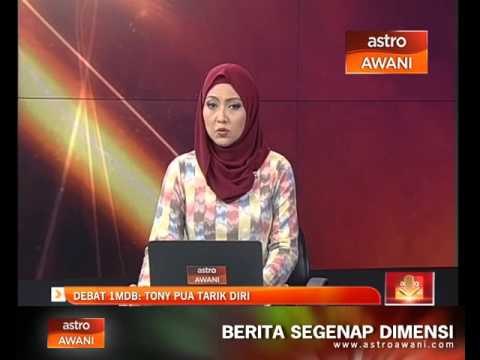 Debat 1MDB: Tony Pua tarik diri