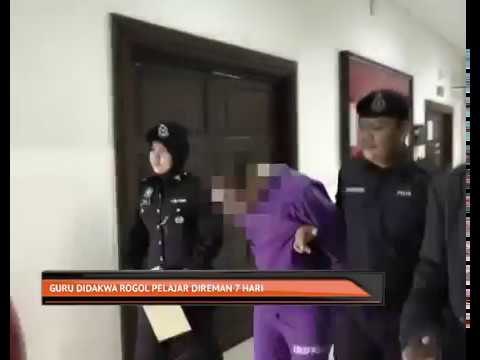 Guru didakwa rogol pelajar direman 7 hari