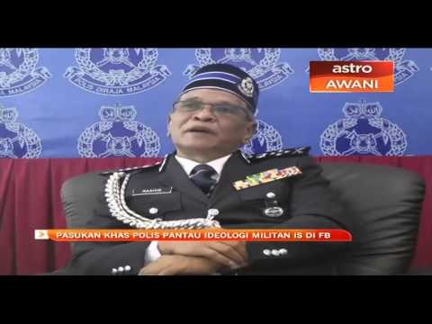 Pasukan khas polis sentiasa pantau ideologi militan IS di FB