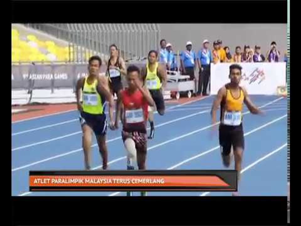 Atlet Paralimpik Malaysia terus cemerlang