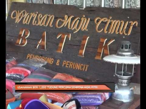 Usahawan beri 1,000 tudung percuma sempena Aidilfitri