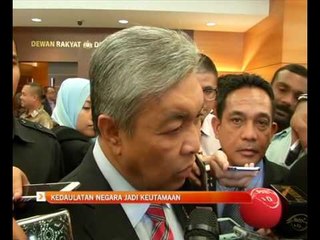Kedaulatan negara jadi keutamaan