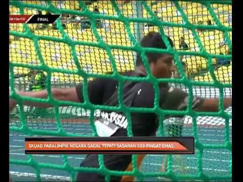 Skuad paralimpik negara gagal tepati sasaran 103 pingat emas