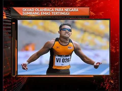 Skuad olahraga para negara sumbang emas tertinggi
