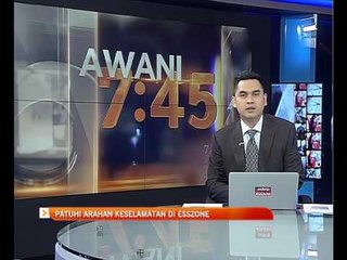 Patuhi arahan keselamatan di ESSZone