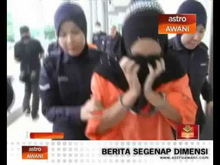 Pasangan dera adik Nur Zuliana Zaara ditahan