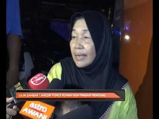 Lilin sambar langsir punca rumah dua tingkat rentung