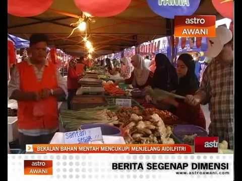 Bekalan bahan mentah mencukupi menjelang Aidilfitri