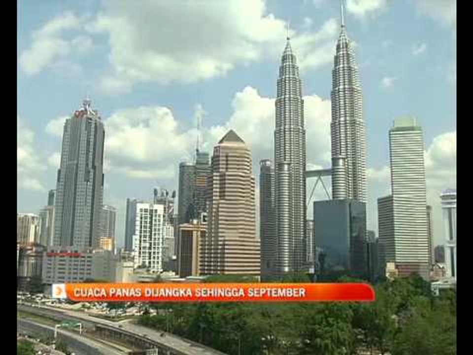 Cuaca panas dijangka sehingga September