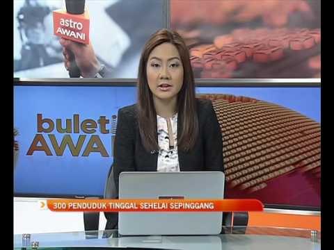 300 penduduk tinggal sehelai sepinggang di Tawau