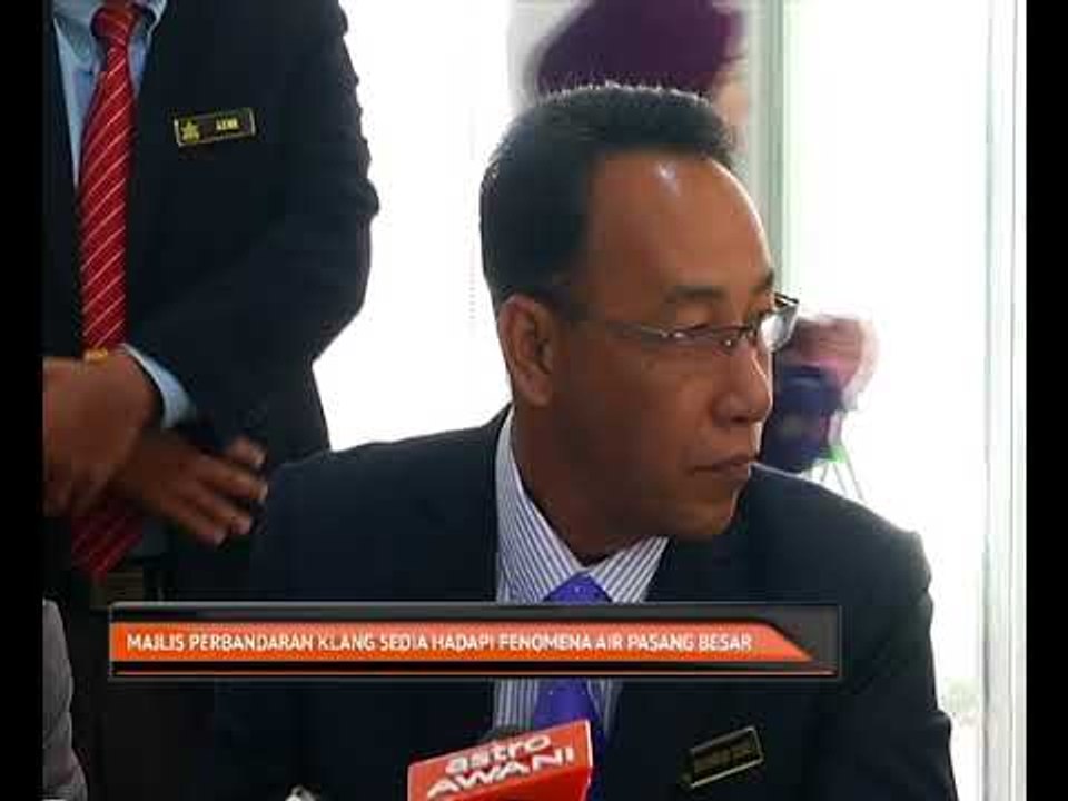 Majlis Perbandaran Klang vsedia hadapi fenomena air pasang besar