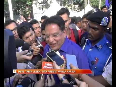 DBKL tarik lesen, sita premis warga Afrika