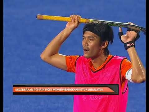 Kecederaan pemain hoki membimbangkan ketua jurulatih