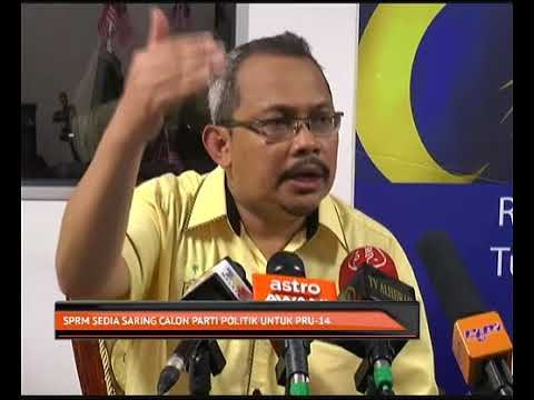 SPRM sedia saring calon parti politik untuk PRU-14