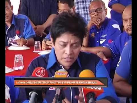 Latihan khusus diberi kepada pihak terlibat dalam kes jenayah seksual