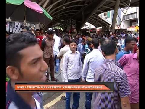 Warga tempatan pulang beraya..kelebihan buat warga asing