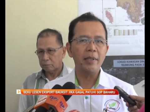 Beku lesen eksport bauksit jika gagal patuhi SOP baharu