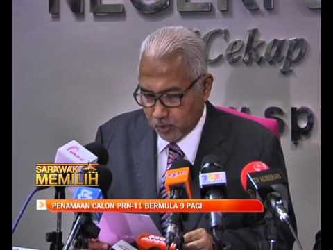 Proses penamaan calon PRN-11 bermula 9 pagi