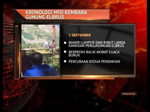 Kronologi misi kembara Gunung Elbrus