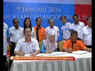 Pakatan Harapan dapat kelebihan daripada kelemahan BN