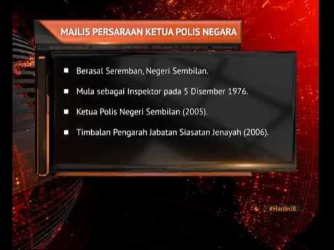 Ketua Polis Negara bersara esok