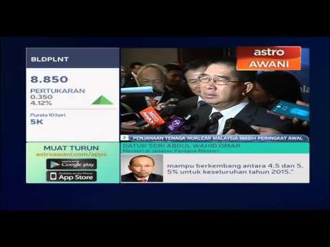 Penjanaan tenaga nuklear Malaysia masih peringkat awal