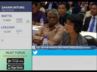 KRI: Sektor swasta dan awam harus bekerjasama