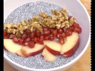 Sarapan Sang Juara: Vanila Chia Pudding