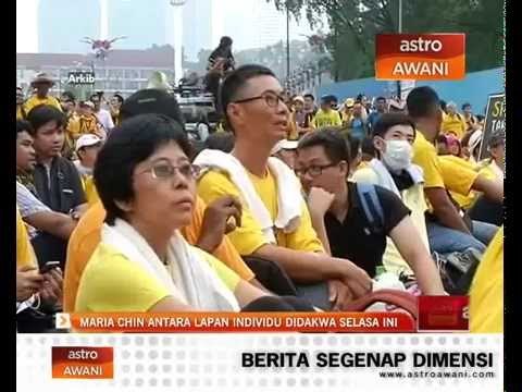 Maria Chin antara lapan individu didakwa selasa ini