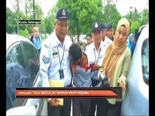 Mengaku tidak bersalah rempuh atlet negara