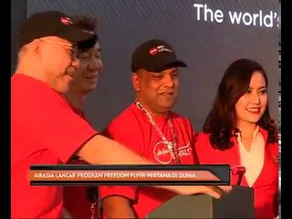 AirAsia lancar Program Freedom Flyer pertama di dunia