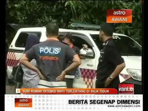 Suri rumah ditemui mati terlentang di bilik tidur