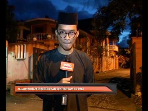 Allahyarham Jins Samsuddin dikebumikan sekitar jam 10 pagi