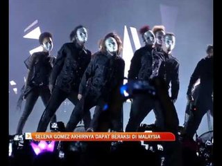 Selena Gomez akhirnya dapat beraksi di Malaysia