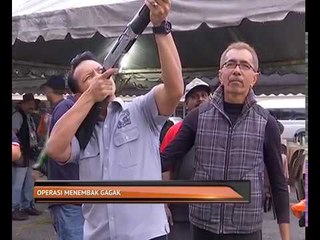 Operasi Menembak Gagak anjuran Majlis Perbandaran Klang