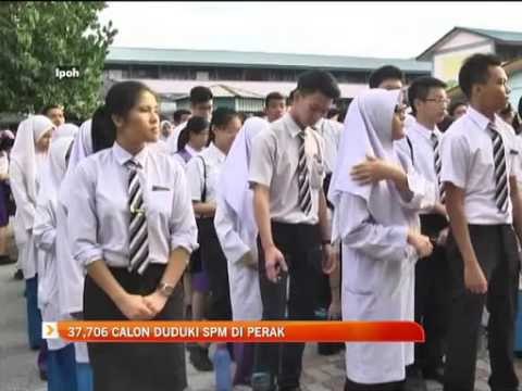 37,706 calon duduki SPM di Perak