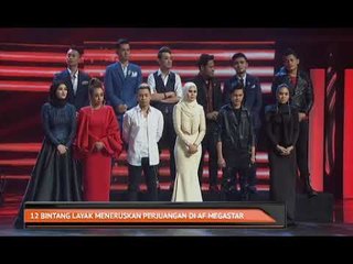 12 bintang layak meneruskan perjuangan di AF Megastar