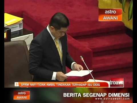 SPRM nafi tidak ambil tindakan terhadap isu DEIG
