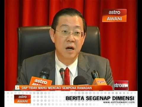 DAP tidak mahu mencaci sempena Ramadan