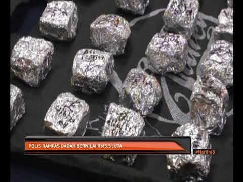 Polis rampas dadah bernilai RM5.3 juta