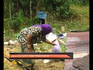 Warga emas buntu rumah pusaka runtuh